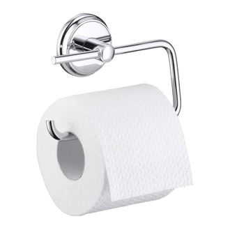 Бумагодержатель без крышки Hansgrohe Logis Classic (цвет - хром) (416260001) фото 1 Aquada.com.ua