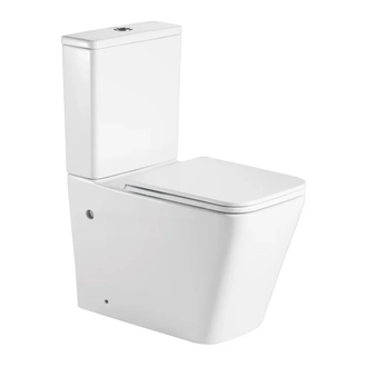 Mixxus Premium Quadro-0402-R Унитаз-компакт, белый (MP6458)