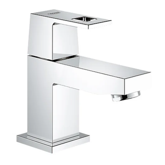 Смеситель для раковины Grohe Eurocube 186 (цвет - хром) (23131000) фото 1 Aquada.com.ua