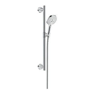 Душевой гарнитур Hansgrohe Raindance Select S 120 3jet (цвет - хром/белый) (26321400) фото 1 Aquada.com.ua