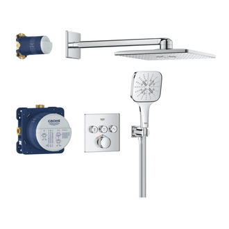 Grohe Grohtherm SmartControl Душ скрытый, хром (34864000)
