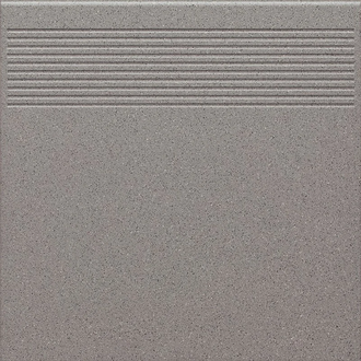 Сходинка пряма Bazo Grys Сіль-Перець MAT 30x30 код 3104 Ceramika Paradyz (Q---300X300-1-BAZO.GRST)