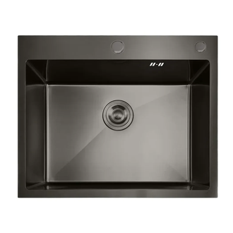 MIXXUS MH5843 Мийка з нерж. сталі Nano-Black, графіт (MX1931)