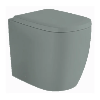 Унітаз для підлоги Nic Design Ovvio 37,4х53х42 см, Cemento матовий (003859047)