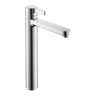 HANSGROHE Смеситель для раковины ,однорычажный Metris S Highriser (31022000) фото 1 Aquada.com.ua