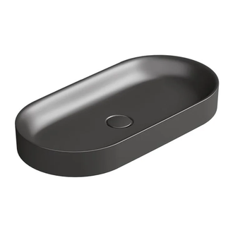 Раковина накладная на столешницу Catalano Horizon 75 х 35 см, Satin black (170AHZNS) фото 1 Aquada.com.ua