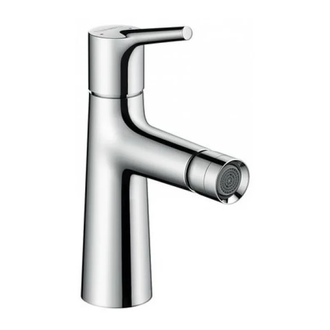 HANSGROHE Смеситель для биде, однорычажный Talis S 100 (72200000) фото 1 Aquada.com.ua