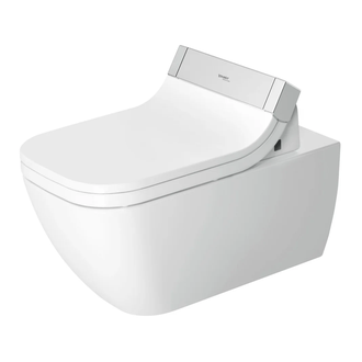 DURAVIT HAPPY D.2 унитаз 36,5*62см, подвесной, Rimless, с вертикальным смывом, только в сочетании с сиденьем SensoWash, с покрытием HygieneGlaze (2550592000) фото 1 Aquada.com.ua