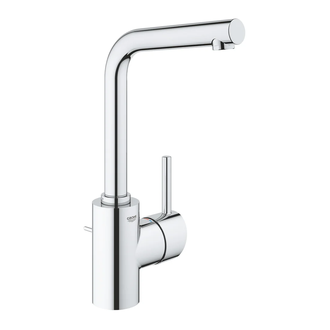 Смеситель для раковины высокий Grohe Concetto (цвет - хром), с донным клапаном (23739001) фото 1 Aquada.com.ua