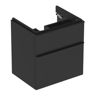 Тумба под раковину Geberit Smyle Square 58,4 см, лава матовая (500.352.JK.1)