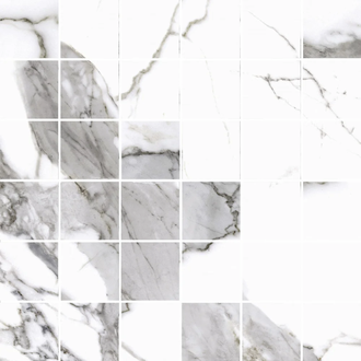 Мозаїка Calacatta White SATYNA 29,7x29,7x0,8 код 9720 Cerrad (5903313319720)