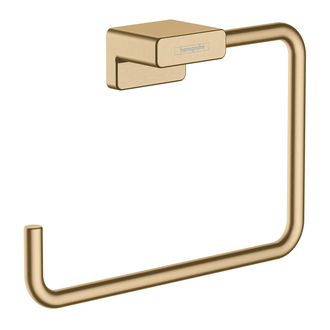 Полотенцедержатель Hansgrohe AddStoris, матовая бронза (41754140) фото 1 Aquada.com.ua
