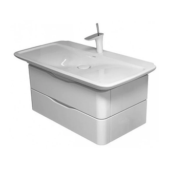 Тумба подвесная Duravit PuraVida 800х450 мм, белая глянцевая (PV676708585) фото 1 Aquada.com.ua