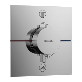 Hansgrohe ShowerSelect Comfort E Термостат на 2 споживачі, хром (15572000)