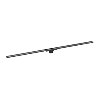 Дренажный канал обрезной 30-90 см Geberit CleanLine80, чёрный (154.440.QC.1) фото 1 Aquada.com.ua