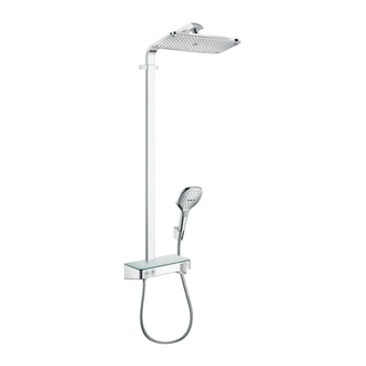 Душевая система с термостатом Hansgrohe Raindance E Showerpipe 360 1jet с ShowerTablet Select 300 (цвет - хром) (27288000) фото 1 Aquada.com.ua