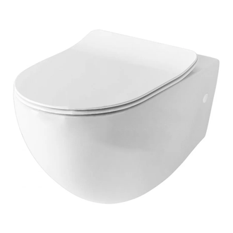 ARTCERAM Унитаз подвесной Goclean® (безободковый) ArtCeram File 2.0 с сиденьем Slim Soft Close (FLV004 01; 00 + FLA014 01;00) фото 1 Aquada.com.ua