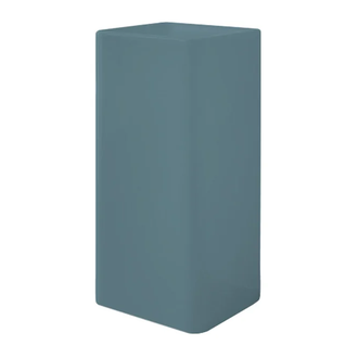 Nic-Design Умивальник окремо стоячий Nic Design Semplice 40х40х85 см без переливу, зі зливом у стіну, Polvere матовий (001372057)