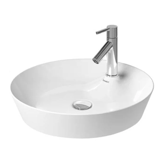 Раковина накладная на столешницу Duravit Cape Cod Ø 48 см (2328480000) фото 1 Aquada.com.ua