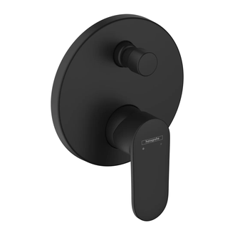 Смеситель для ванны Hansgrohe Vernis Blend (цвет - чёрный матовый) (71466670) фото 1 Aquada.com.ua