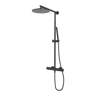 GRB Cool Metal Black, душевая система, чёрный (90425992TLC)