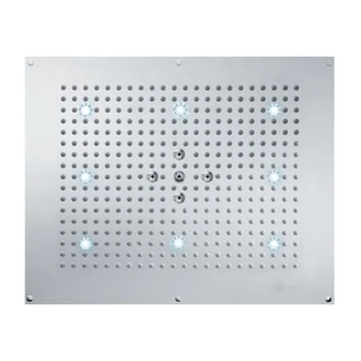 Верхній душ BOSSINI Dream 8 RGB LED, для підвісної стелі 57x47сm, хром (H38661000030016)