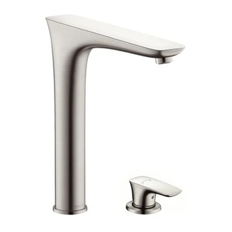 Смеситель для кухни, однорычажный Hansgrohe Puravida (цвет - сталь) (15812800) фото 1 Aquada.com.ua