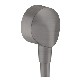 Шланговое подсоединение Hansgrohe Fixfit (цвет - чёрный матовый хром) (27454340) фото 1 Aquada.com.ua