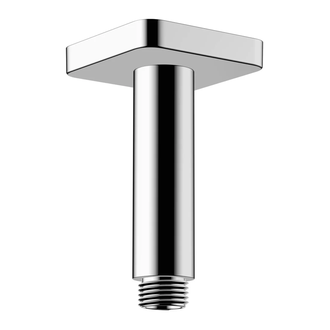 Держатель для верхнего душа h100 мм Hansgrohe Vernis Shape (цвет - хром) (26406000) фото 1 Aquada.com.ua