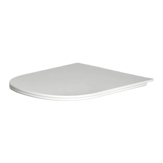 Кришка для унітазу Nic Design Pin Soft-Close, Bianco glossy (005712001)
