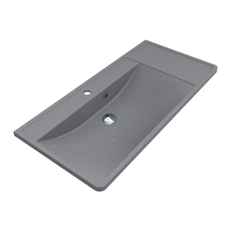 MIRAGGIO Умывальник SACRAMENTO GRAY MIRASTONE (0000437)