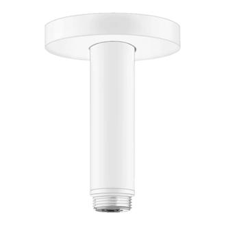 Держатель верхнего душа Hansgrohe h10 см (цвет - белый матовый) (27393700) фото 1 Aquada.com.ua