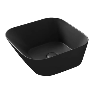 Раковина накладная на столешницу Simas Wave 42 х 42 см, nero matt (WA 03 nero matt) фото 1 Aquada.com.ua