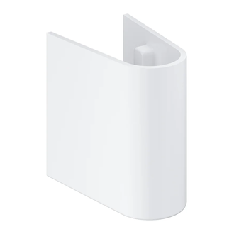 GROHE Полупьедестал для раковины Euro Ceramic (39325000) фото 1 Aquada.com.ua
