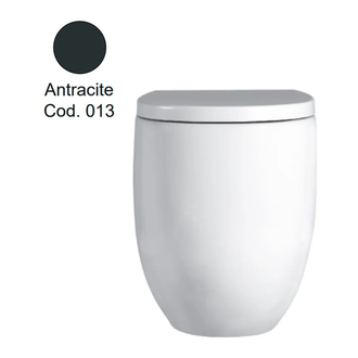 Nic-Design Унітаз підлоговий Nic Design Milk, антрацит матовий (003716013)