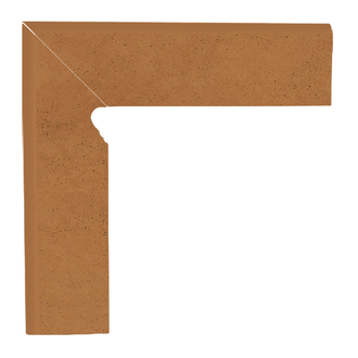 Цоколь Aquarius Brown Лівий 2 ел 8,1x30 код 5458 Ceramika Paradyz (Z---081X300-1-AQUS.BRLE-C)