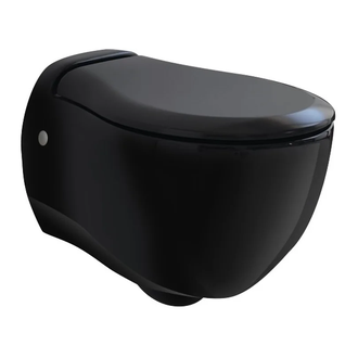ARTCERAM Унитаз подвесной ArtCeram Blend с сиденьем Soft Close, чёрный (BLV001 03;00+BLA006 03) фото 1 Aquada.com.ua