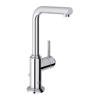 Смеситель для раковины Grohe Atrio (цвет - хром) (32129001) фото 1 Aquada.com.ua