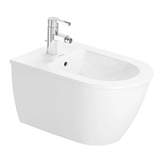 Биде подвесное Duravit Darling New 54х36,5 см, цвет белый (2249150000) фото 1 Aquada.com.ua