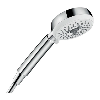 Ручний душ Hansgrohe Crometta 100 Multi, білий / хром (26823400)