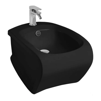 ARTCERAM Биде подвесное ArtCeram Hi-Line, черный глянецевый (HIB001 03;00) фото 1 Aquada.com.ua