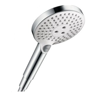 Ручний душ Hansgrohe Raindance Select S 120 3jet EcoSmart 9 л / хв, білий / хром (26531400)