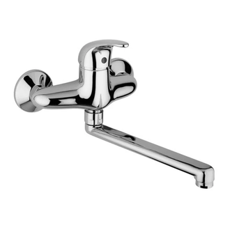 Смеситель для кухни Paffoni Nettuno due (цвет - хром) (ND161CR) фото 1 Aquada.com.ua