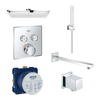 GROHE Grohtherm SmartControl Неперевершена душова система із Rainshower Allure 230 (34506SC0)