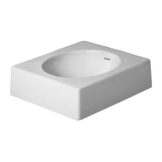 Раковина на столешницу Duravit Architec, без отверстия для смесителя (0320450000) фото 1 Aquada.com.ua