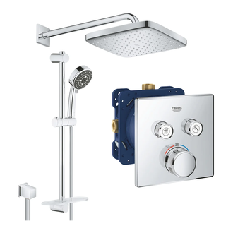 Душова система на 2 споживача прихованого монтажу Grohe SmartControl UA202801C2