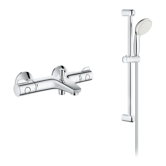 Душовий гарнітур Grohe Grohtherm 800 + New Tempesta 100, хром (UA34567007)