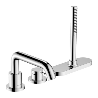 Hansgrohe Tecturis S Змішувач на борт ванни, хром (73447000)