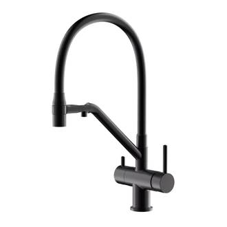 GAPPO G4398-86 кухонний змішувач, чорний