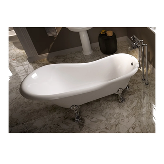 Ванна из искуственного камня Flaminia Evergreen 170 х 80 см + ножки (EG170) фото 1 Aquada.com.ua